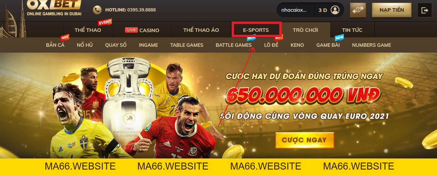E-sports Oxbet gồm những môn nào? Cược ra sao? - Ma66