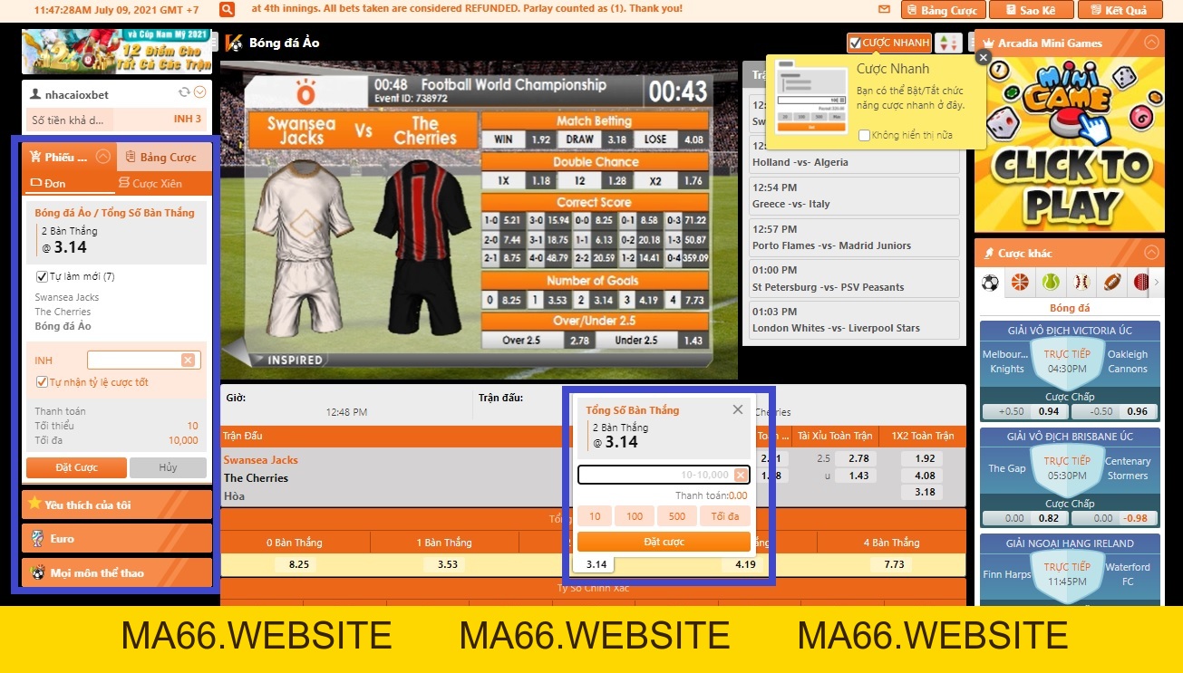 Thể thao ảo Oxbet có những môn nào? Làm sao đặt cược? - Ma66