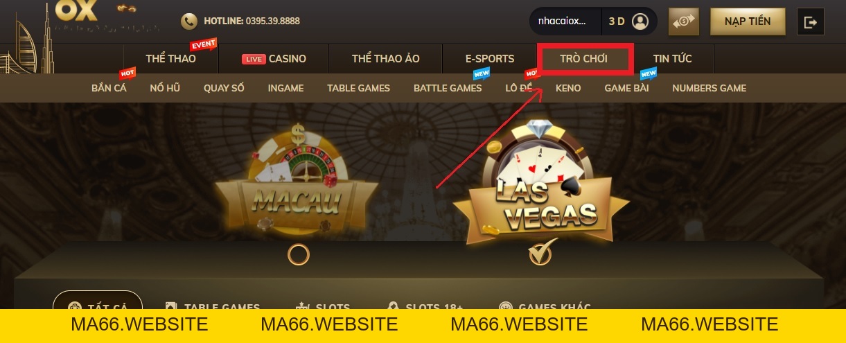 Tom Horn Gaming - Hướng dẫn cược Tom Horn Gaming tại Oxbet - Ma66