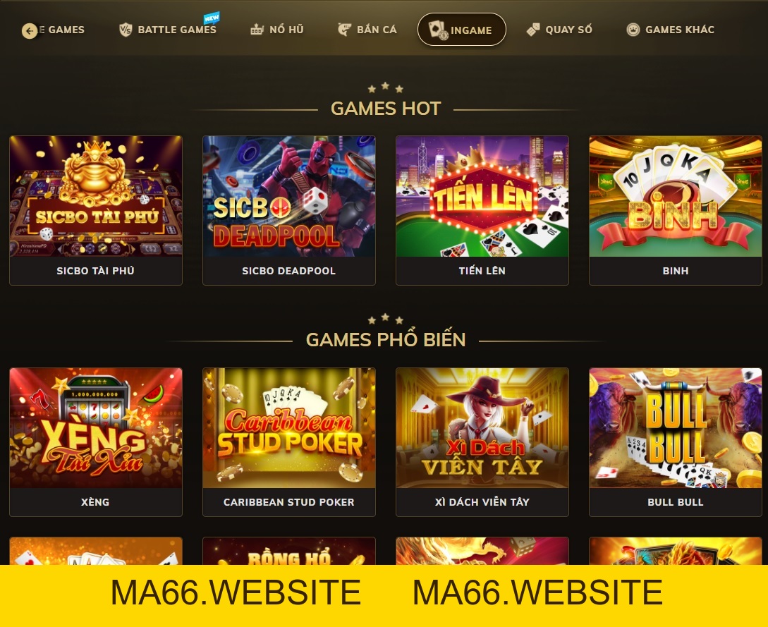 Ingame Oxbet gồm những trò nào? Trò nào dễ chơi dễ trúng? - Ma66