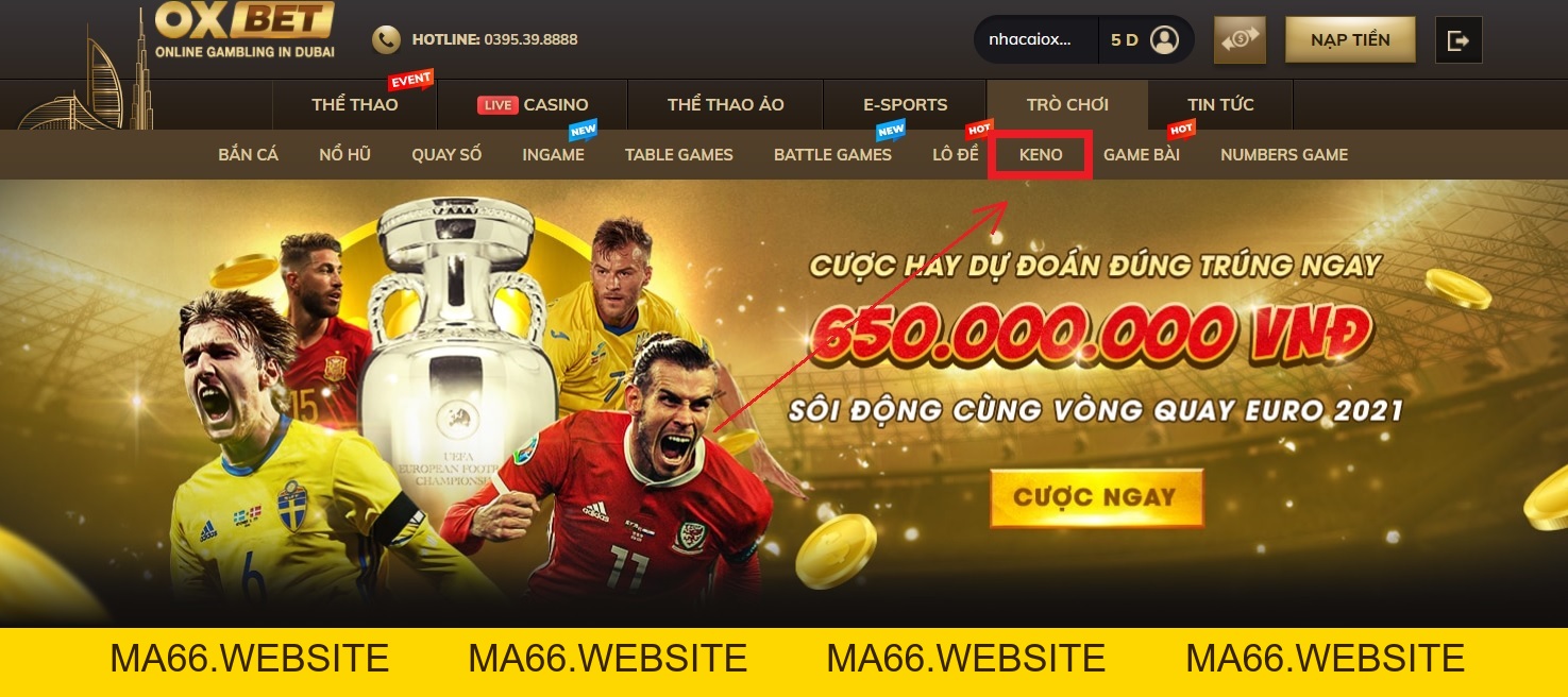 Khám phá Keno Oxbet là gì? Mẹo chơi Keno ra sao? - Ma66