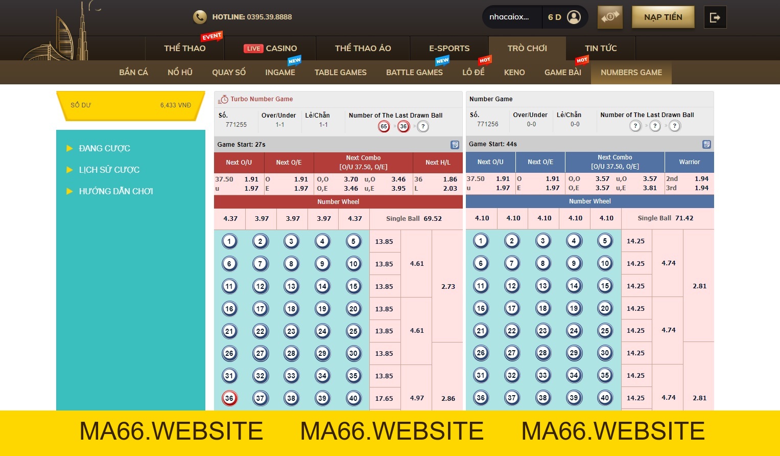 Numbers Game Oxbet có gì đặc biệt? Chơi thế nào? - Ma66