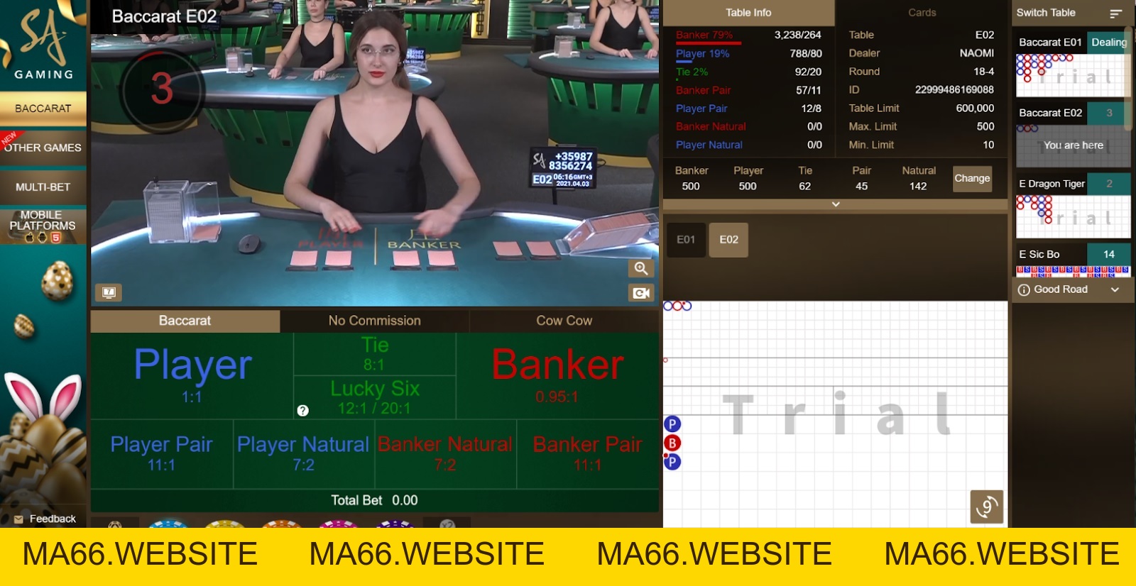 SA Gaming là gì? SA Gaming có những trò chơi Casino nào nổi bật - Ma66