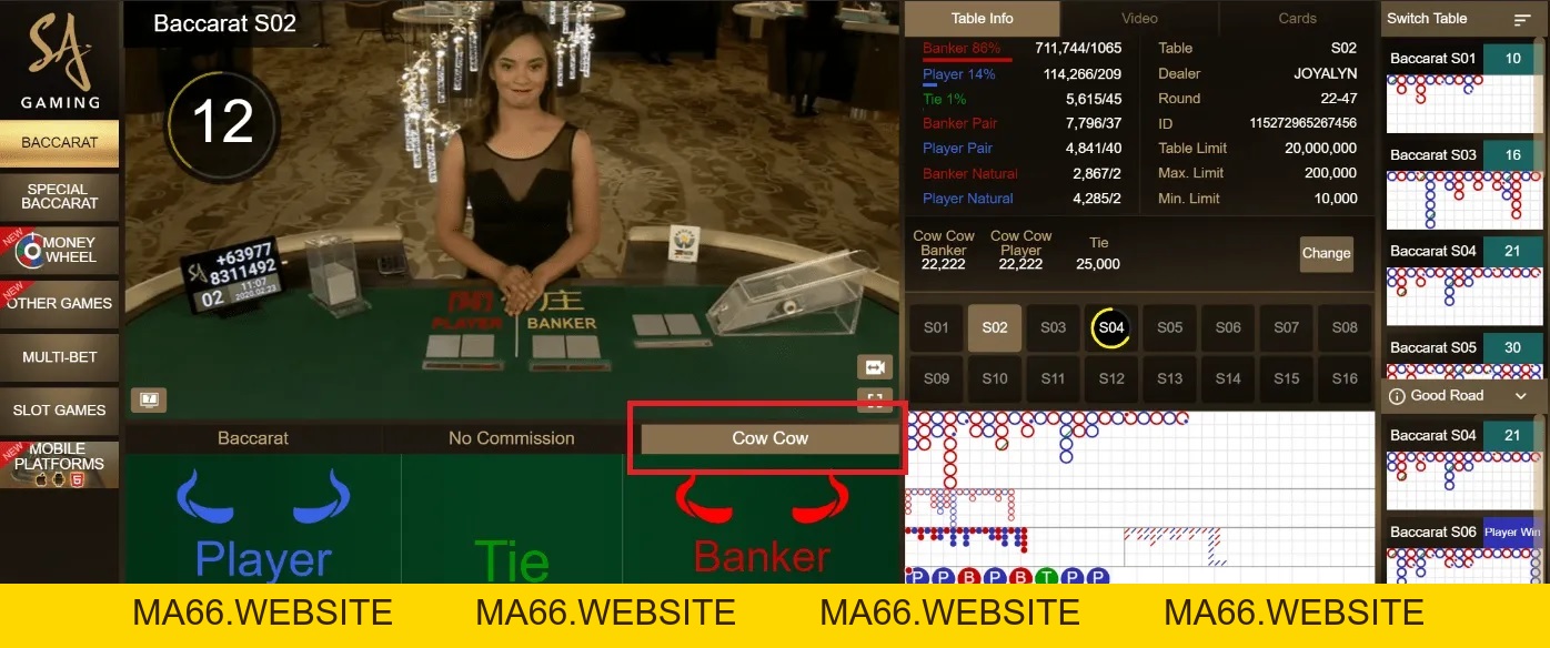 SA Gaming là gì? SA Gaming có những trò chơi Casino nào nổi bật - Ma66