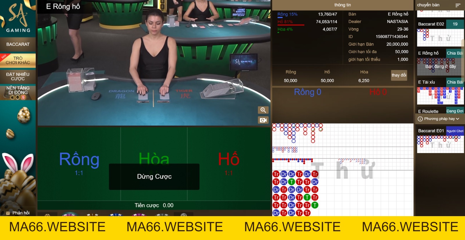 SA Gaming là gì? SA Gaming có những trò chơi Casino nào nổi bật - Ma66