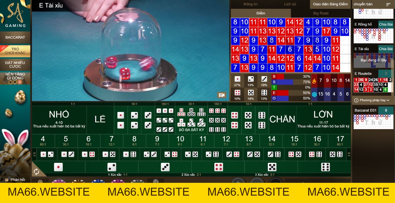 SA Gaming là gì? SA Gaming có những trò chơi Casino nào nổi bật - Ma66