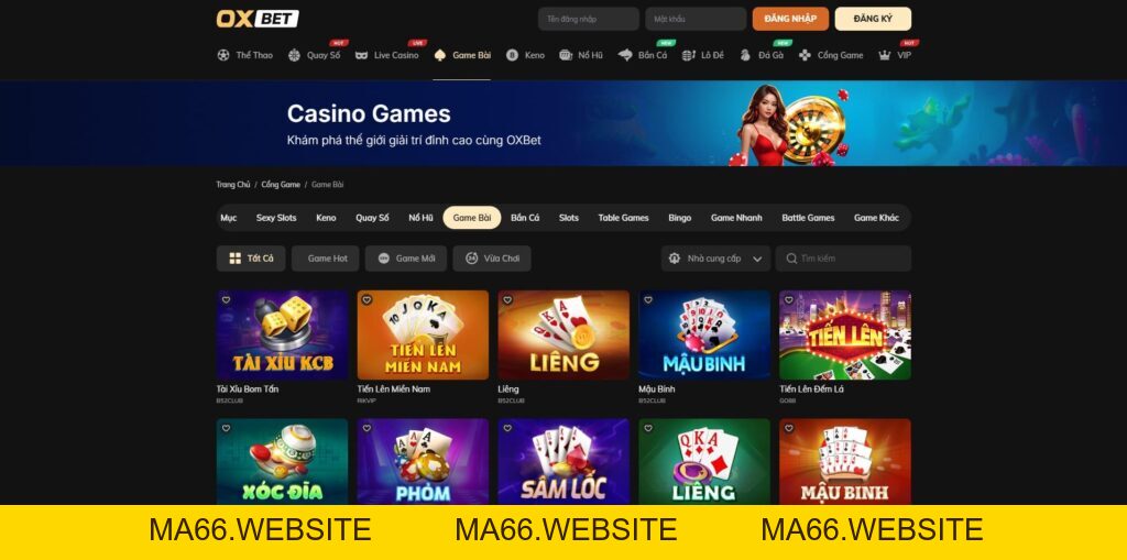 Hướng Dẫn Cược - ma66.website - Ma66